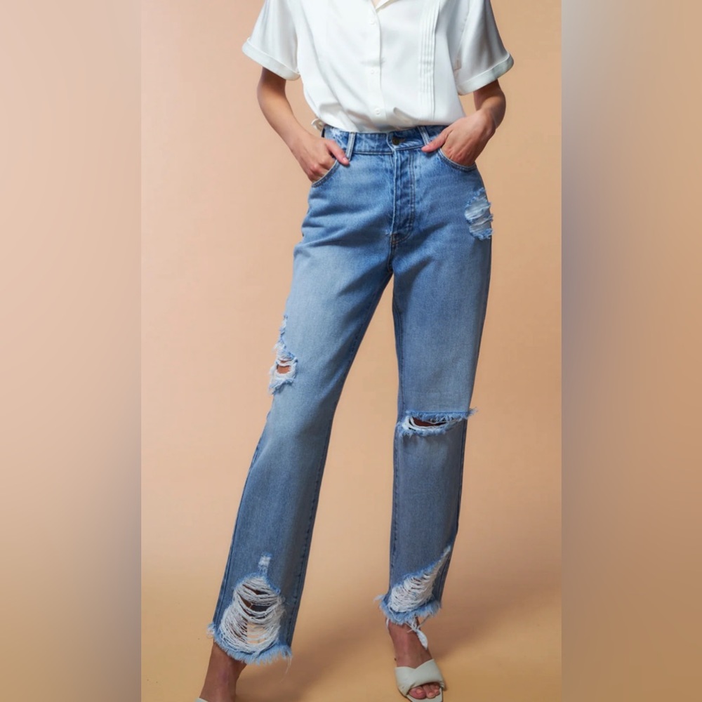 SER.O.YA MAGGIE MID RISE JEAN SIZE 24 NWT